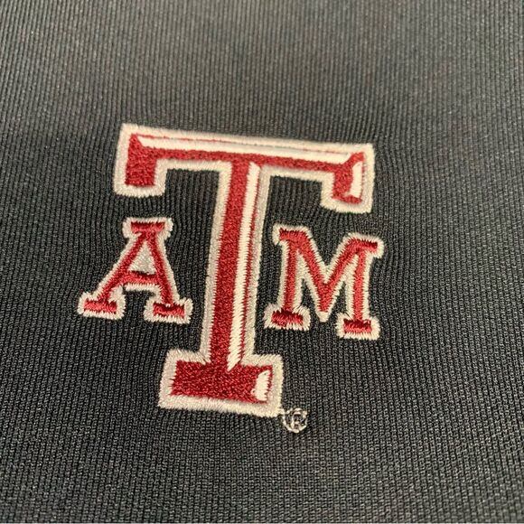 UNDER ARMOUR Texas A&M Logo Heat Gear Short Sleeve Men's Polo Shirt XXL #636 - Picture 2 of 8